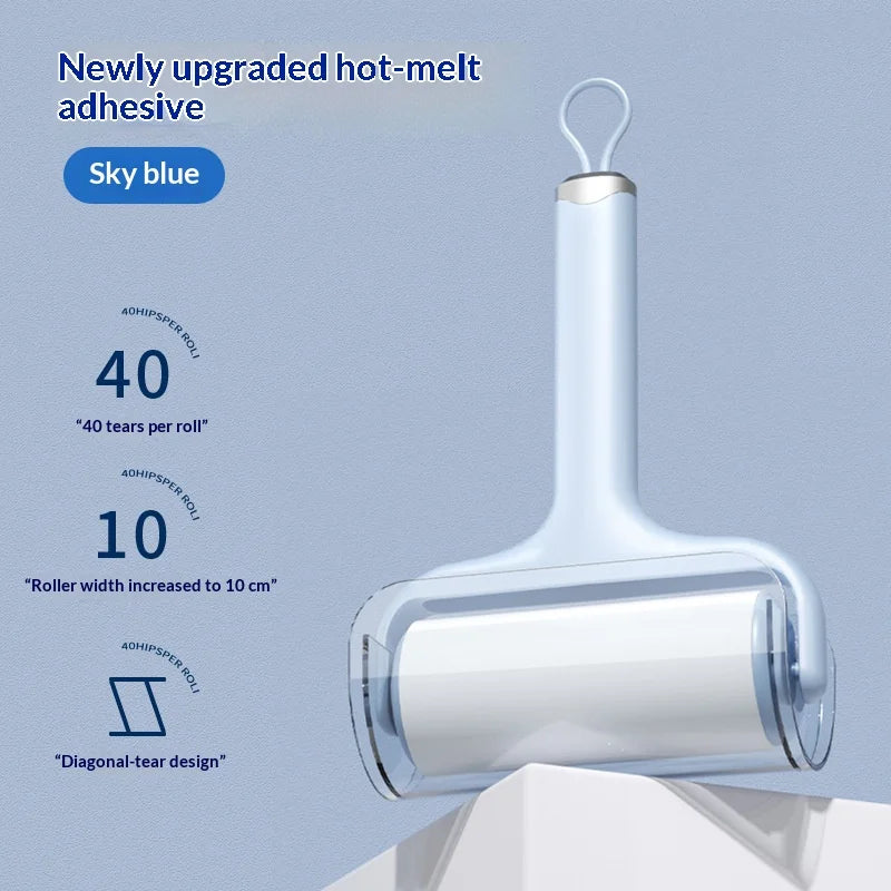 Ready Stock Pet Lint Roller Tearable Paper New Luxury Hair Remover For Clothes Carpet Household Pet Hair Cleaning Supplies