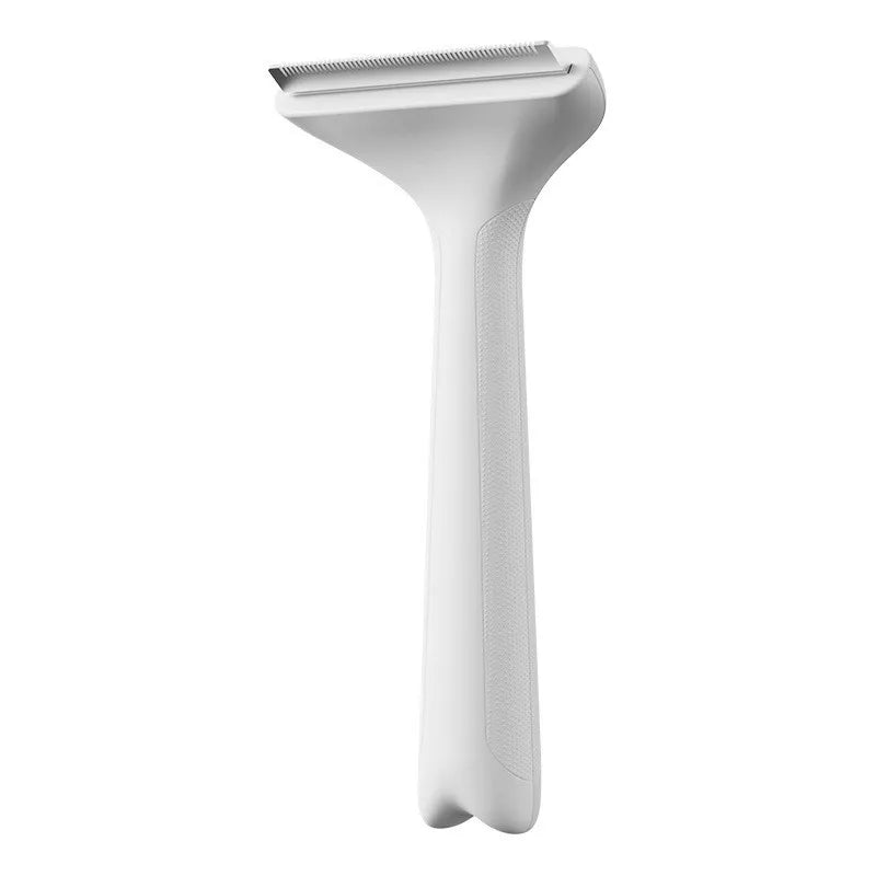 Modern Stocked Pet Deshedding Thinning Brush Arc Blade 15 Degree Curved Handle Grooming Comb for Cats Dogs Small Pets