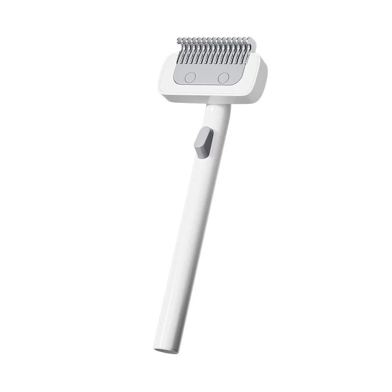 Modern Stocked Pet Deshedding Thinning Brush Arc Blade 15 Degree Curved Handle Grooming Comb for Cats Dogs Small Pets
