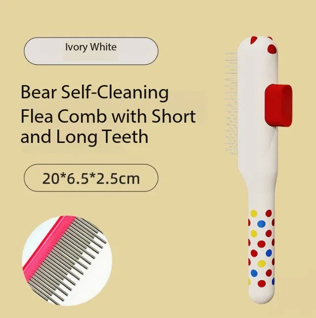 Modern Stocked Pet Deshedding Thinning Brush Arc Blade 15 Degree Curved Handle Grooming Comb for Cats Dogs Small Pets